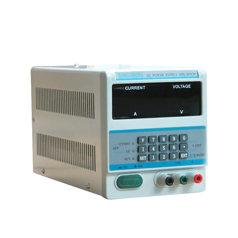 Hongsheng DPS-305CM программирование источника питания постоянного тока с замком для хранения, дисплей тока мА, четырехзначный дисплей