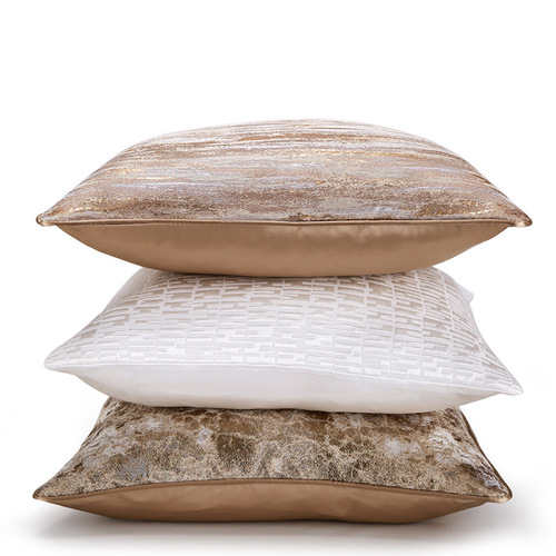  New Product Cross-border Amazon Pillow Living Room Sofa Bed Cushion Cover Pillow Cover Lumbar Pillow Light Luxury Style