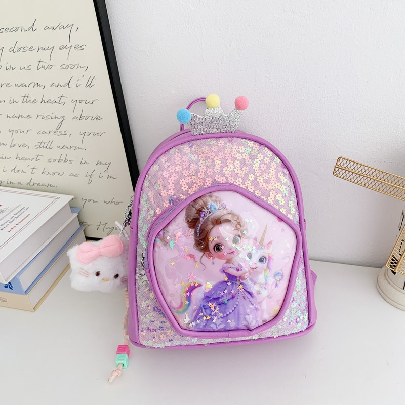 Mochila para niños, mochila para niñas lindas, nueva mini mochila de jardín de infantes de dibujos animados, pequeña mochila de viaje al aire libre