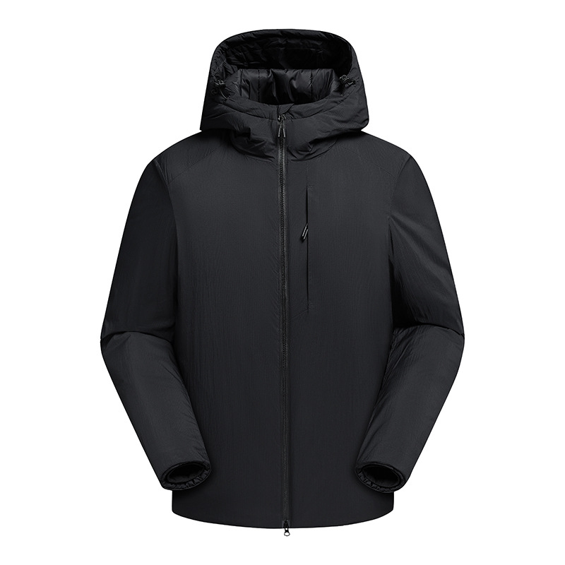 Boys Cotton Padded Hooded Jacket Warm Winter Coat For Kids_voghion.com