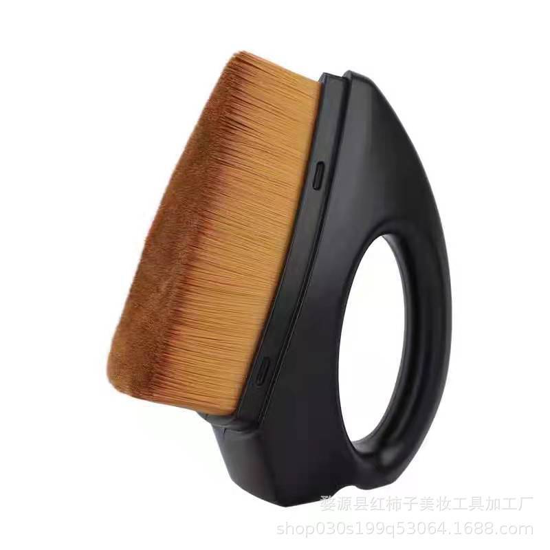 55號粉底刷小熨斗魔術刷無痕不卡粉熨斗粉底刷跨境單品化妝刷