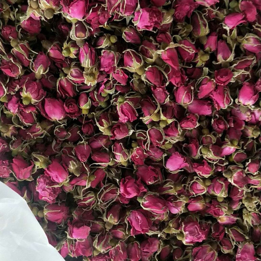 头茬平阴玫瑰花草茶重瓣红玫瑰药食两用产地批发低温热风烘干