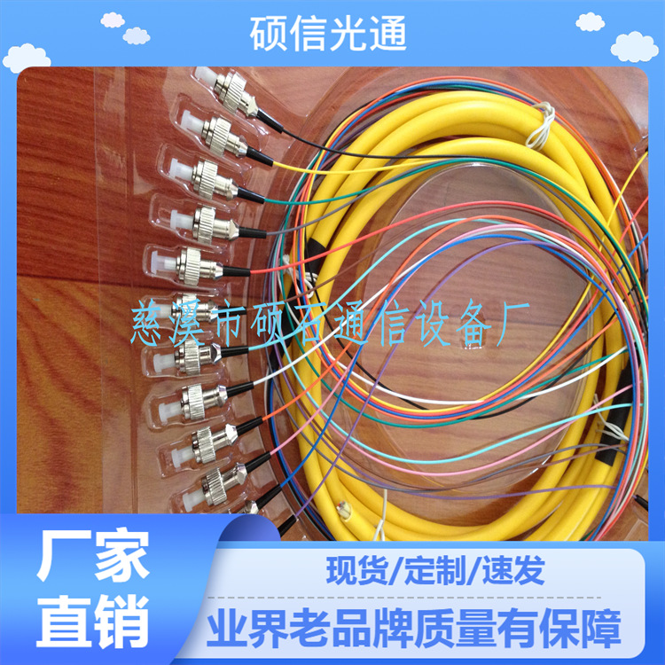 单模FC12芯光纤尾纤|多模SC12芯光纤尾纤【多模12芯光纤尾纤】