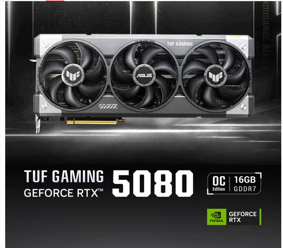 Подходящий для Asus TUF GeForce RTX 5080 O16G GAMING графическая карта для киберспорта