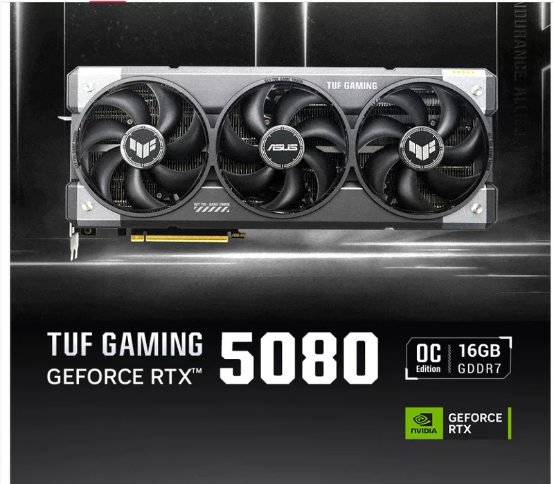 Подходящий для Asus TUF GeForce RTX 5080 O16G GAMING графическая карта для киберспорта