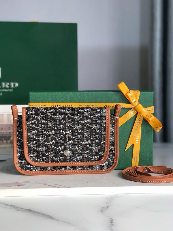 新品Goyard/戈雅信封包Plumet老花Y字满印woc邮差包单肩斜挎女包|undefined