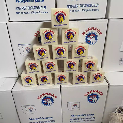 Mannaier Rooster Butler Laundry Soap Soap Hand Wash Soap Underwear Soap Baby and Infant 300g Imported
