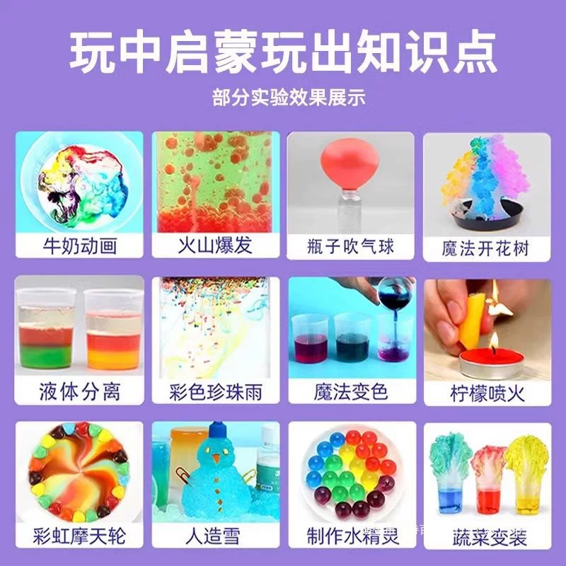 Stem, set for experiments for elementary school students for kindergarten, children's toy, science and technology, handmade
