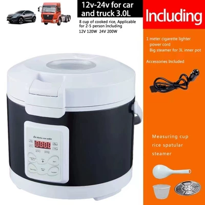 capacity processing car cooking | Digər kiçik elektrik cihazlar - 3l-universal-car-12v-24v-computer-iceland-blue