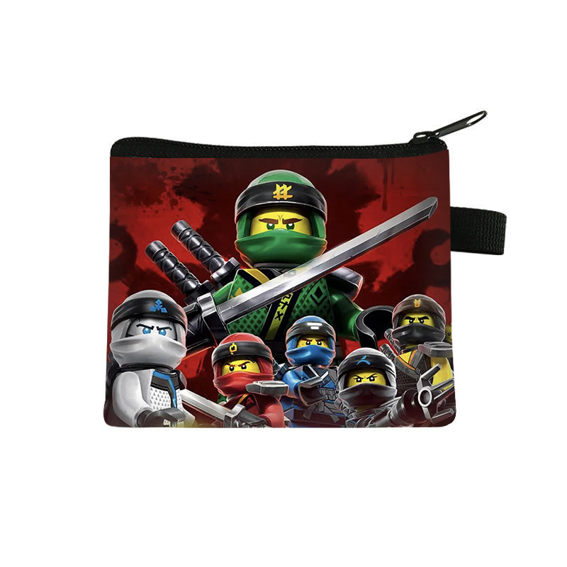 New Lego Ninjago Coin Purse Student Children's Card Bag Cute Storage Bag High-Looking Headphone Bag New Lego Ninjago Coin Purse Student Children's Card Bag Cute Storage Bag High-Looking Headphone Bag