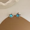 Silver needle, design universal earrings from pearl, accessory, 925 sample silver, trend of season, internet celebrity, wholesale