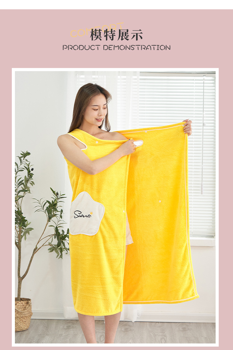 Fabricante al por mayor estrella vestido de baño de terciopelo coral tamaño grande mujer no es fácil de perder el pelo puede usar adulto halter vestido de baño pic 20