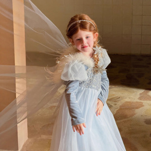 MZKԭ��Ůͯ��ɯ����ȹ�ﶬ�¿ͯ�����B��ȹ�W���Y����Сͯ