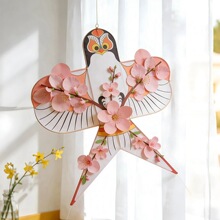风筝diy绘画手工材料包 传统纸鸢制作填色小纸风筝摆件装挂饰风筝