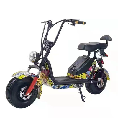 2022 New Harley electric motorcycle adult scooter large tire scooter battery car removable lithium battery (Elektrikli motosikletlər)