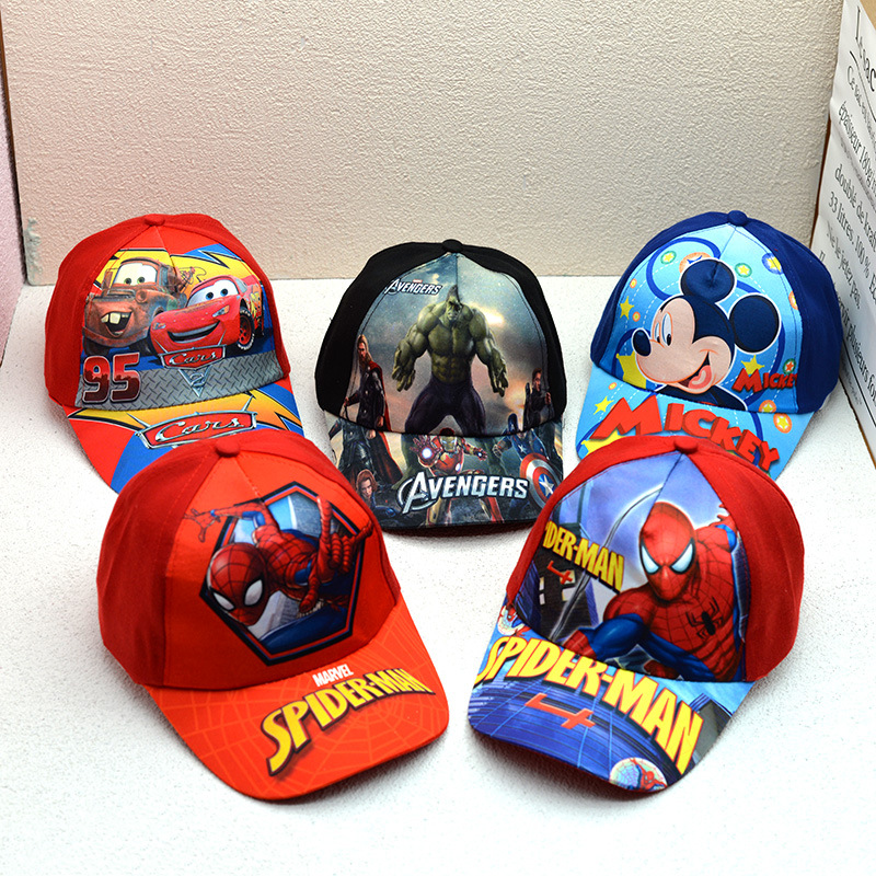 Spiderman cartoon baseball cap Frozen sp...