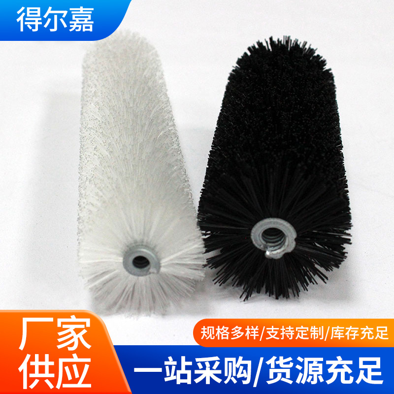 除尘内外绕弹簧刷 清洁尼龙钢丝除锈抛光毛刷机器设备打磨条形刷