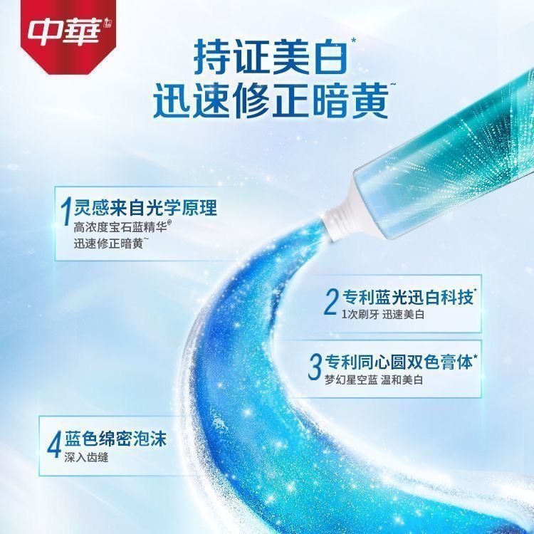 Zhonghua Moli Xun ホワイト歯磨き粉 160 グラムミントフレッシュブレス歯石を減らし、歯を黄ばみを取り除き、白くします公式正規品|undefined