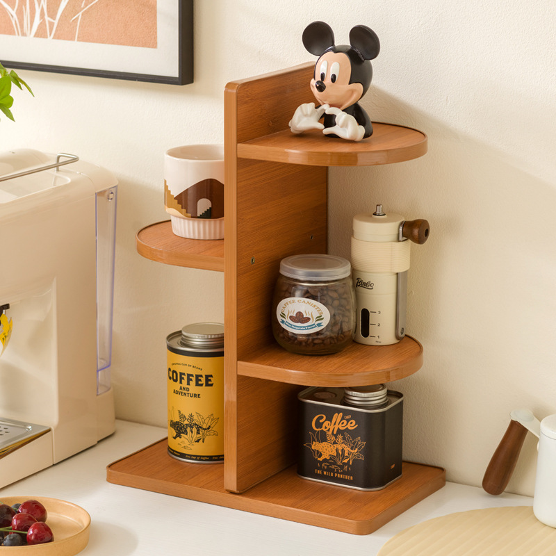 Cup Holder Storage Rack Desktop Living Room Multi-Layer Storage Kitchen Countertop Coffee Cup Mug High-End Organizing Rack