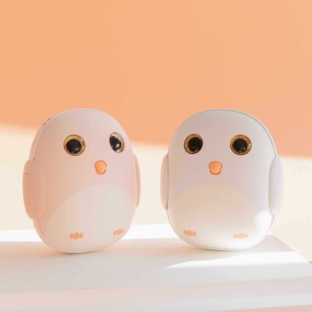 新品萌鷹暖手寶充電寶二合一 防爆保暖冬季可愛萌寵暖手寶禮品