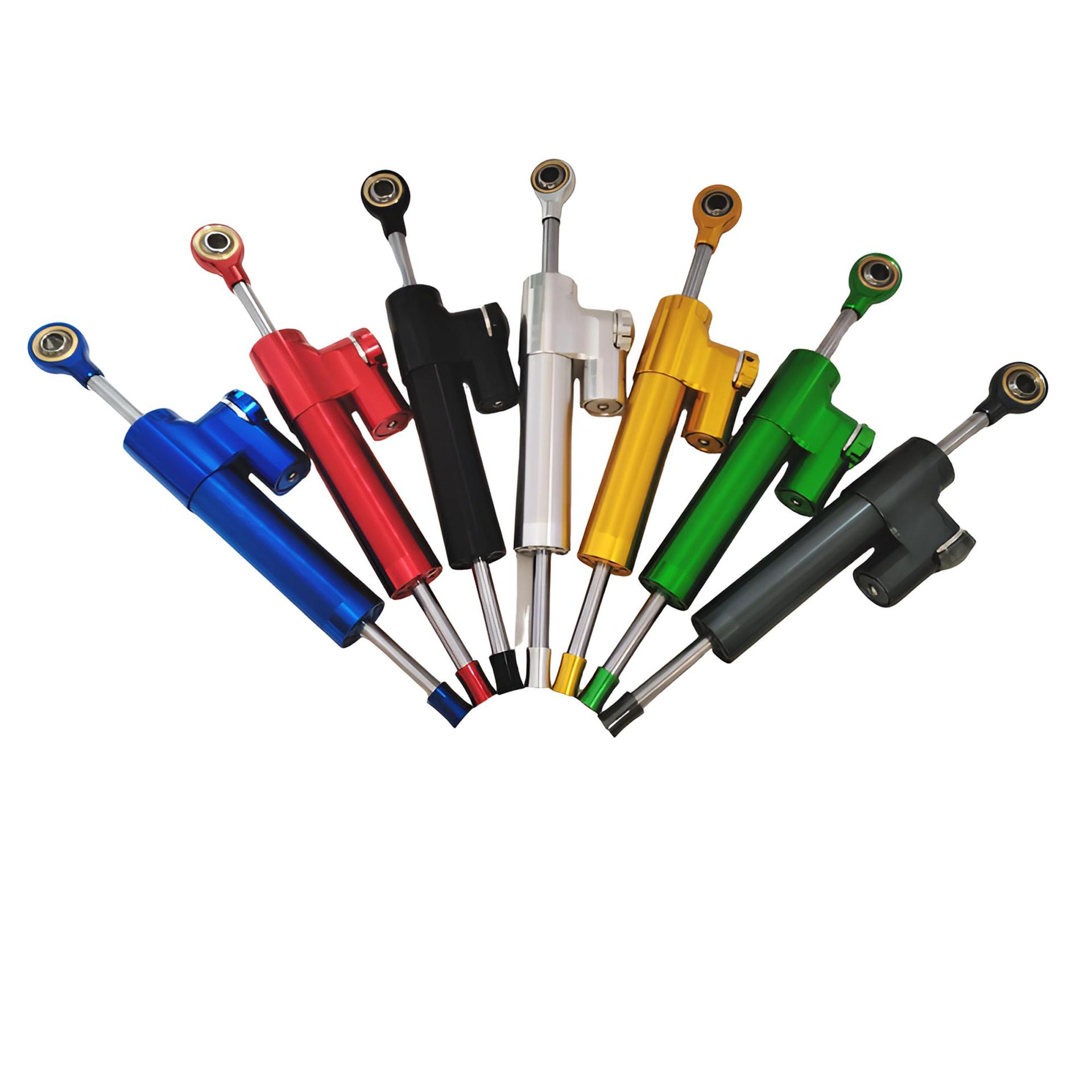Motorcycle universal modification-direction damper/steering damping buffer/anti-swing head Balance Bar titanium ruler