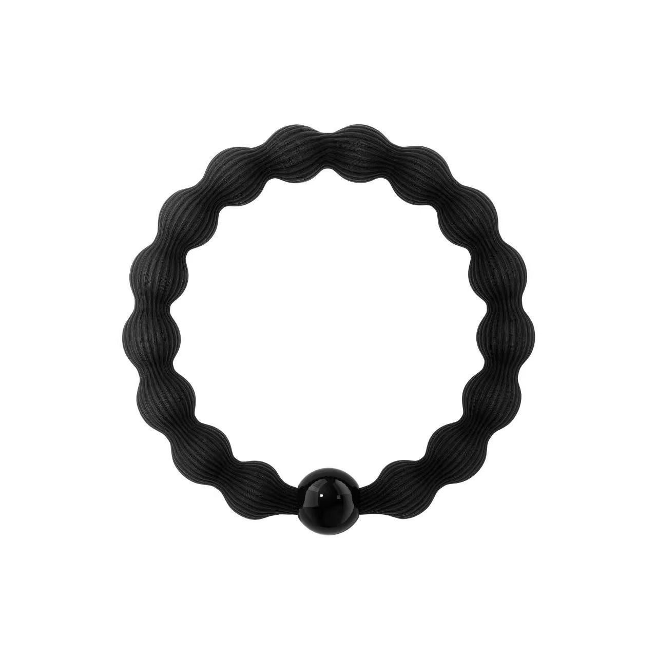 Cauda de cabello de guisante negra alta anillo de cabello de mujer nuevo guisante cinturón de cabello no daña cabello de cabello de alta elasticidad cabello de cabello duradero image 11