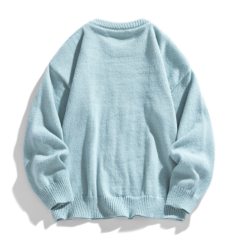 Pull rayé en maille torsadée 2025, pull-over homme automne-hiver, sweat-shirt Z312_voghion.com