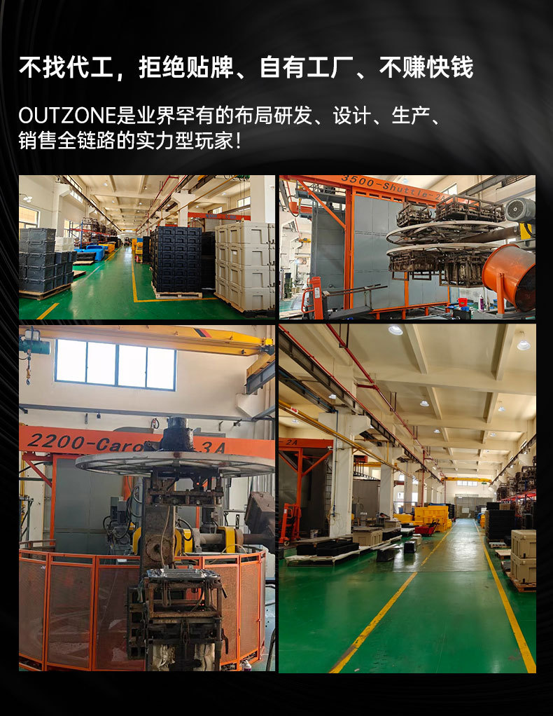 OUTZONE Roof Tactical Storage Box Outdoor Quick-Release Off-Road SUV Roof Luggage Box Car Gear Box 83L