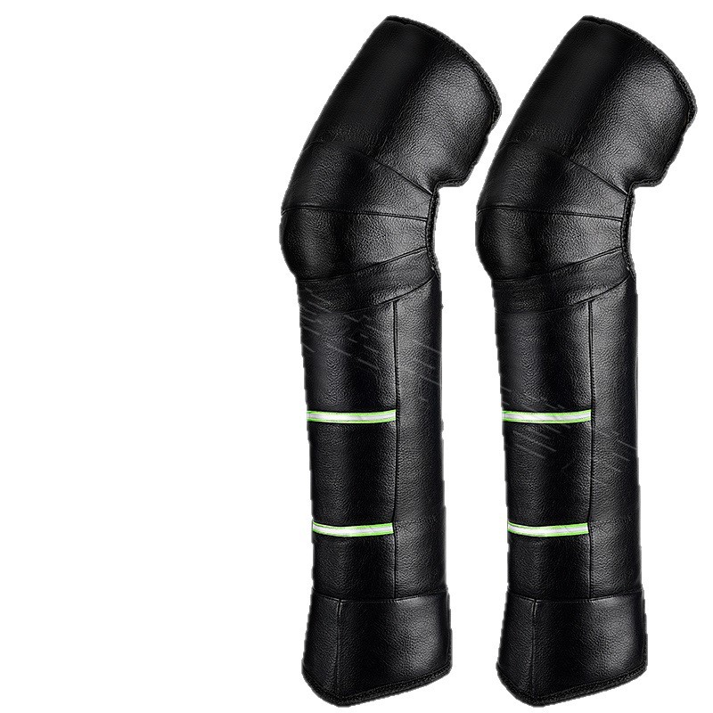 motocicleta eléctrica rodilla caliente ciclismo invierno a prueba de frío a prueba de viento rodilla de piel para hombres y mujeres