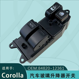 84820-12361 Toyota Corolla E11 ikiqapılı elektrik şüşə açarı üçün