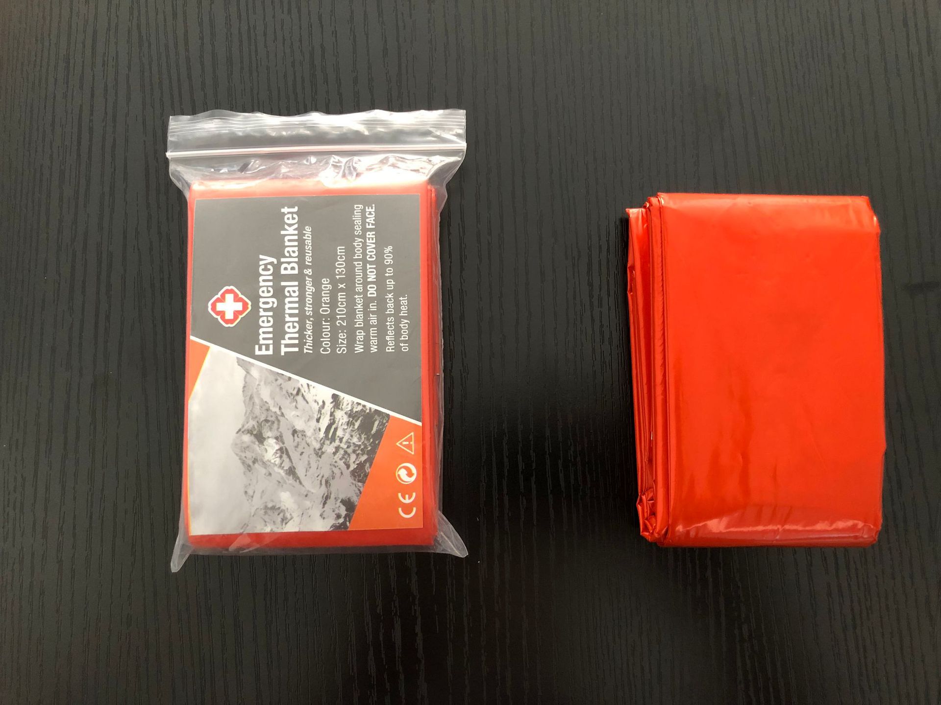 Outdoor emergency blanket emergency supplies marathon cold protection survival blanket camping equipment insulation blanket reflective emergency blanket