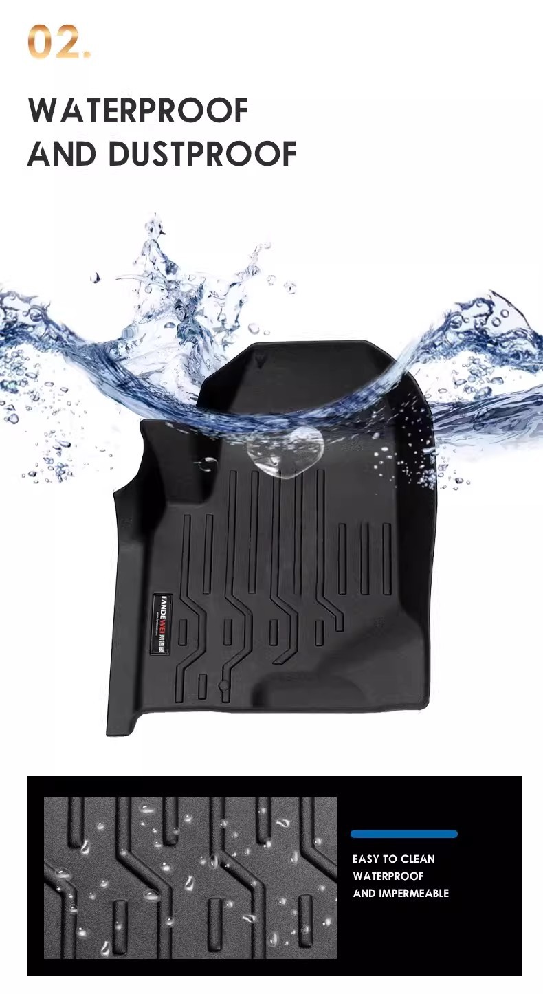 Suitable for Toyota Prado Floor Mats Lc150 120 Land Cruiser 200 Waterproof 5 7 Land Cruiser 300