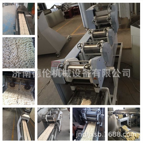 多组压辊非油炸方便面生产线