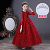 Children's autumn evening dress, skirt, elite small princess costume, piano performance costume, suit, suitable for teen