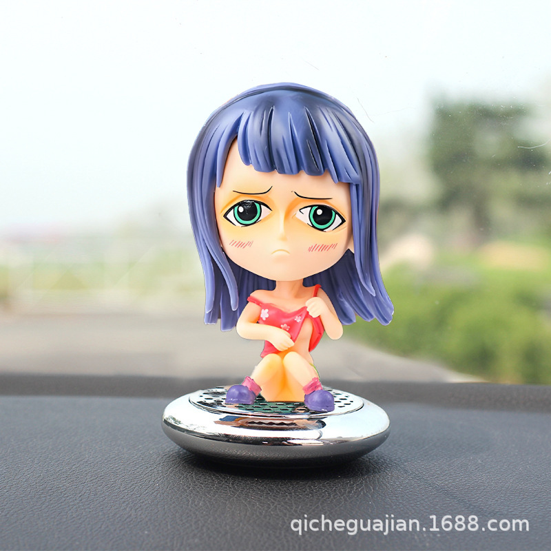 Anime de dibujos animados One Piece Naruto y otras series de perfumes de coche, adornos de coche, accesorios de decoración de coche