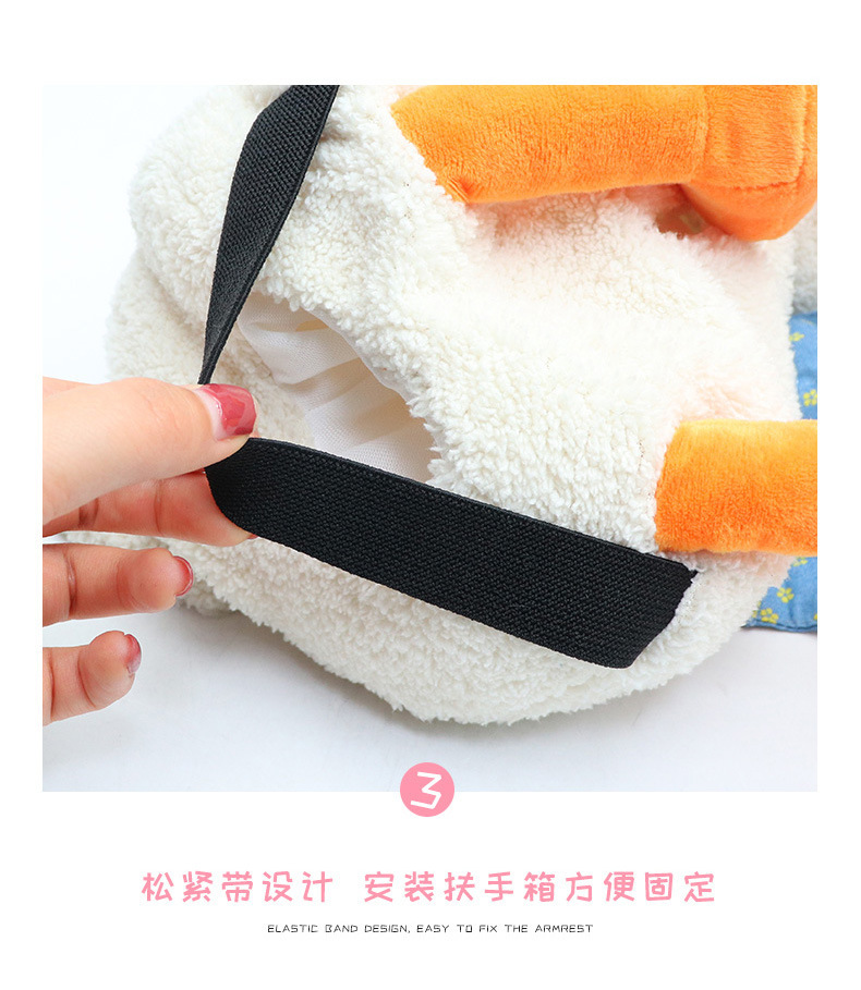 Car-Mounted Tissue Box Hanging Style Trendy Car Tissue Box for Women, Creative Cute Doll Napkin Holder