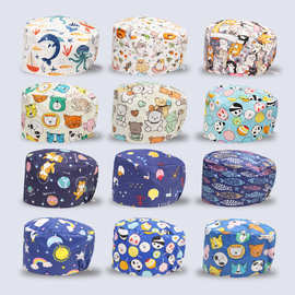 手术帽女医生护士帽纯棉圆帽手术室专用帽医师工作帽包头帽男卡通