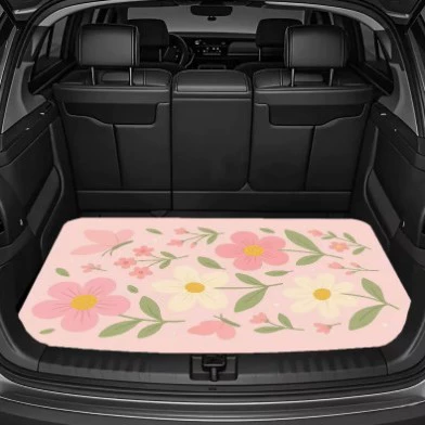 Avtomobil döşəmə paspasları — from Manufacturer - amazon-crystal-velvet-car-mat-73-10075-crystal-velvet-dot-plastic-bottom
