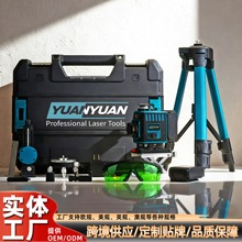 跨境新款16线水平仪批发多功能激光水平仪旋转无死角红外线水准仪