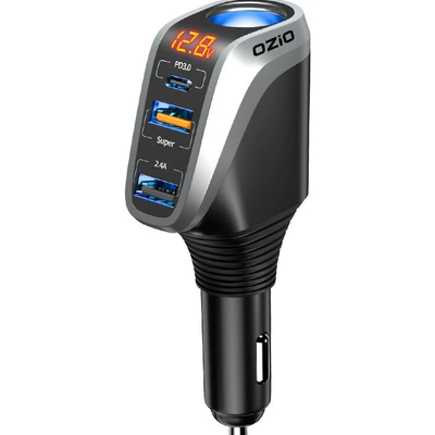 Mobil şarj cihazları: lighter conversion plug multifunctional extension