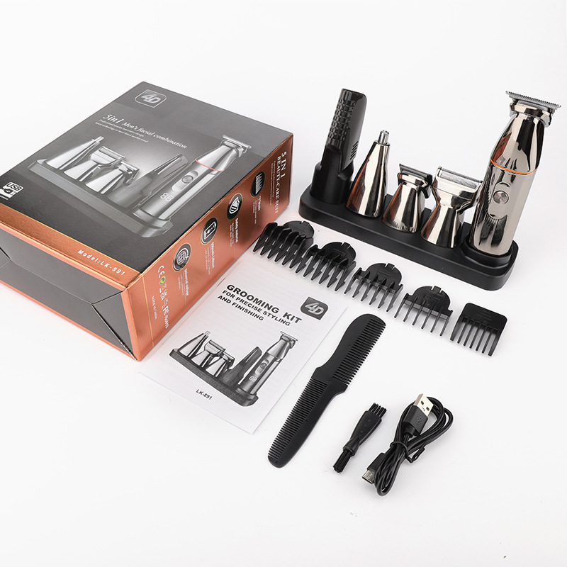 afeitador eléctrico impermeable para hombres cortador de pelo multifuncional cortador de pelo nasal ajuste al por mayor