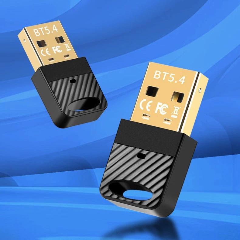 Wholesale driver-free USB Bluetooth 5.4 receiver transmitter adapter desktop laptop plug and play