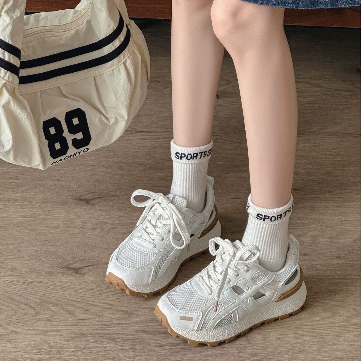 Летние новые толстоподошвенные лёгкие сандалии в стиле интернет-знаменитостей 2025 года, кеды, повседневная обувь, женская обувь, дропшипинг