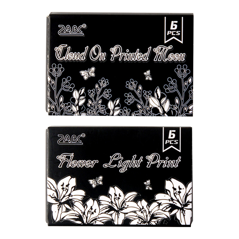 Silent Luxury Time Sello de mano de madera Sello de goma de haya transfronterizo Sello de mano retro Diy Sello de madera creativo