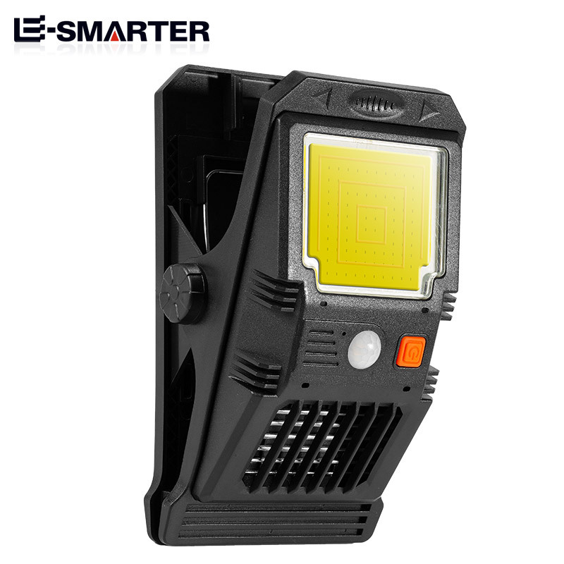 Cross-border New LED Solar Wall Lamp Upgraded Mosquito Killer Lamp with Clip Portable Human Body Sensing Outdoor Garden Lamp