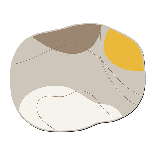 No-wash kitchen drain mat, cartoon diatom mud absorbent mat, countertop kitchen utensil absorbent mat, heat-insulating mat, dish cup mat