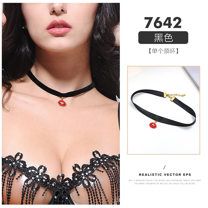 Diadema de Fei Mu, anillo de campana, anillo de cuello, joyería sexy, cadena de pecho, collar decorativo, tentación, pasión, productos para adultos, venta al por mayor