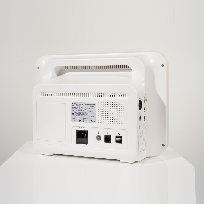 心電多パラメータモニターメーカー病院ベッドサイド医療用携帯型血液酸素モニター車用モニター設備|undefined