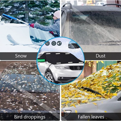 half car cover, Car snow shield