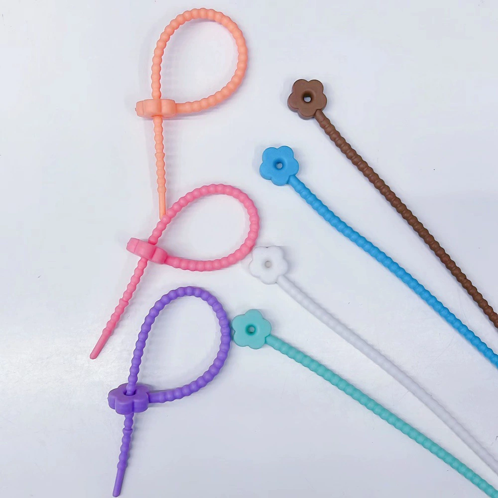 Большой 215 мм мультяшный силиконовый галстук может растягивать кольцо для ключей цветная веревка DIY кукла кулон аксессуары